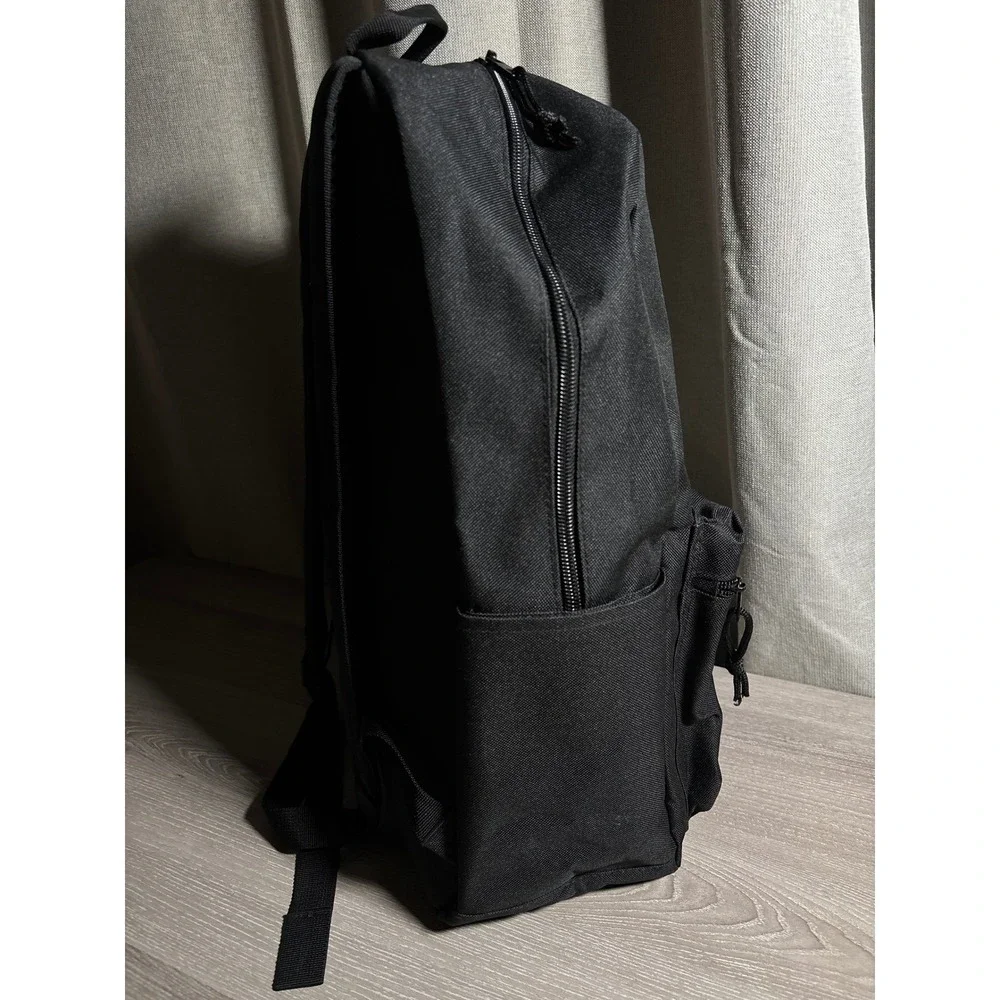 NWT LRG Lifted Research Group Black Backpack Embroidered Logo Streetwear Bookbag - Picture 11 of 11